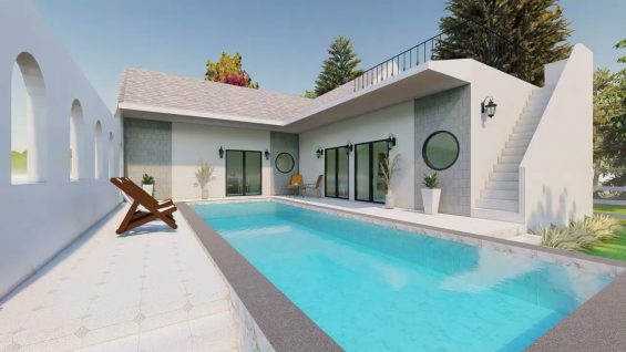 ขายบ้านเขาใหญ่ พูลวิลล่า ราคา 8.99 ล้าน บ้านมีสระว่ายน้ำ แบบทันสมัย สวยสะดุดตา มี 3 ห้องนอน 4 ห้องน้ำ